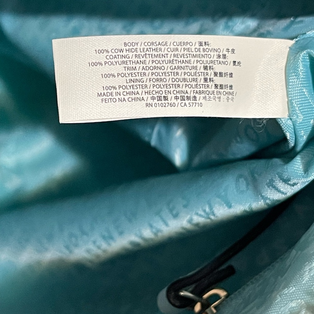 Kate Spade New Burry Lane Caning Rachelle Blue Leather Satchel Crossbody - Picture 9 of 11